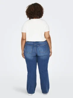 CARJUICY Hög midja Vida ben Jeans