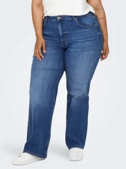 CARJUICY Hög midja Vida ben Jeans