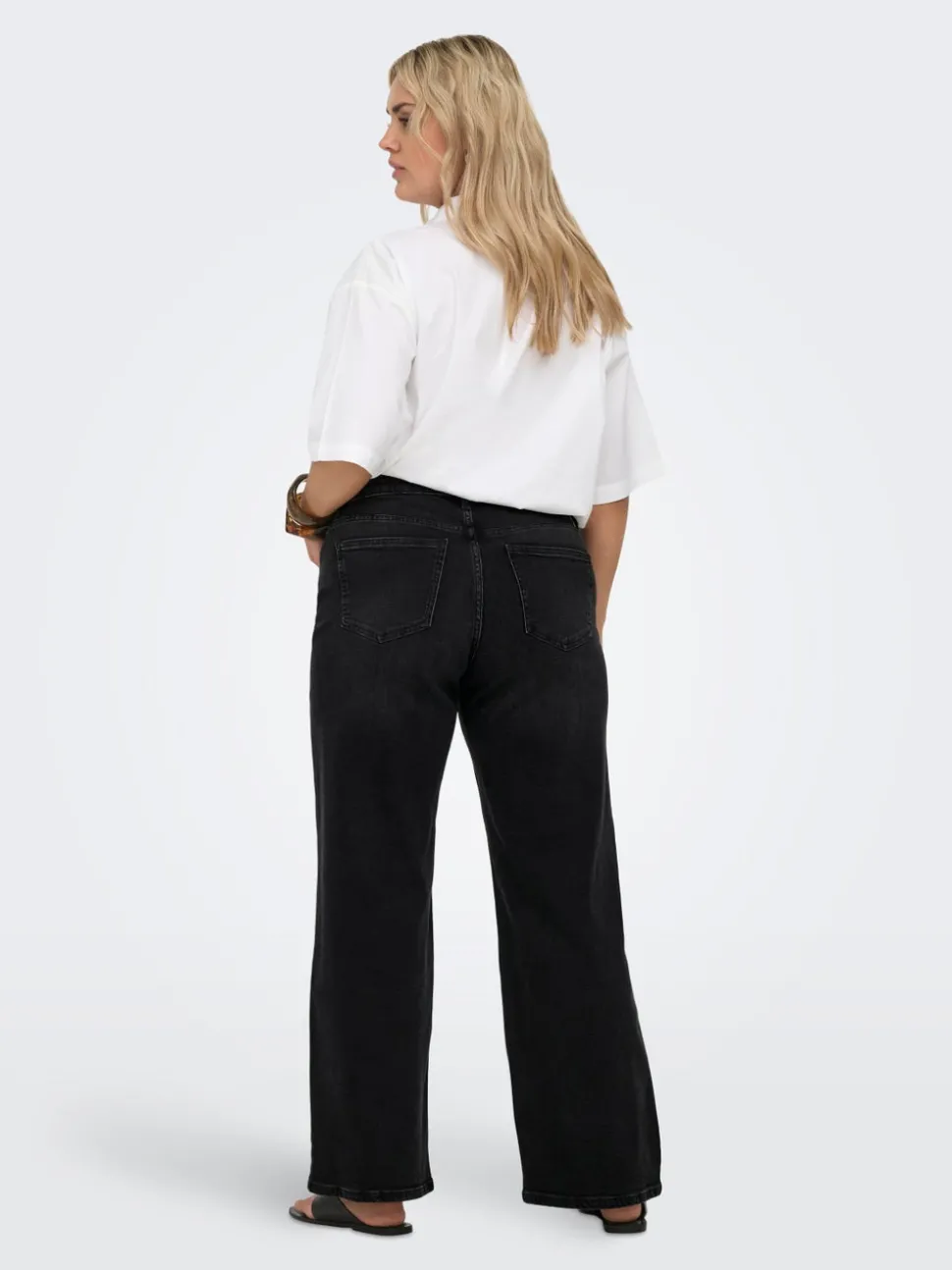 CARJULLES Låg midja Vida ben Jeans