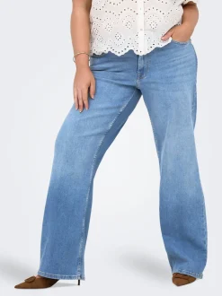 CARJULLES Låg midja Vida ben Jeans