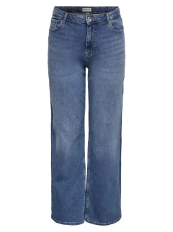 CARJULLES Medelhög midja Vida ben Jeans