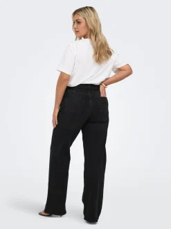 CARJULLES Medelhög midja Vida ben Jeans