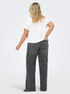 CARJULLES Medelhög midja Vida ben Jeans
