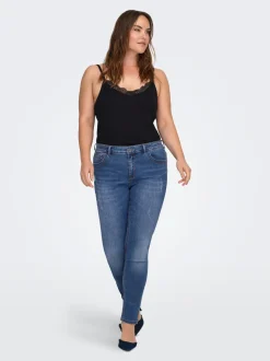 CARKARLA Normal midja Skinny Fit Ankellängd Jeans