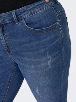 CARKARLA Normal midja Skinny Fit Ankellängd Jeans