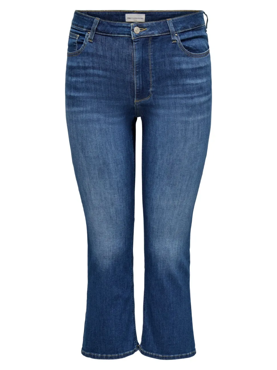 CARKENYA Medelhög midja Utsvängd passform Ankellängd Jeans