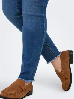 CARLACE Medelhög midja Skinny Fit Ankellängd Jeans