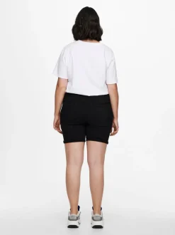 CARLAOLA Hög midja Skinny Fit Denimshorts