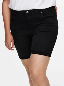 CARLAOLA Hög midja Skinny Fit Denimshorts
