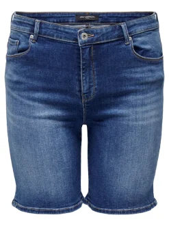 CARLAOLA Hög midja Skinny Fit Denimshorts