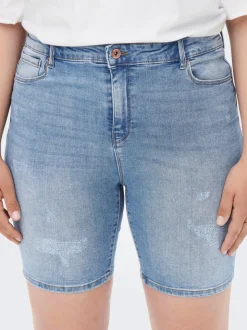 CARLAOLA Skinny Fit Denimshorts