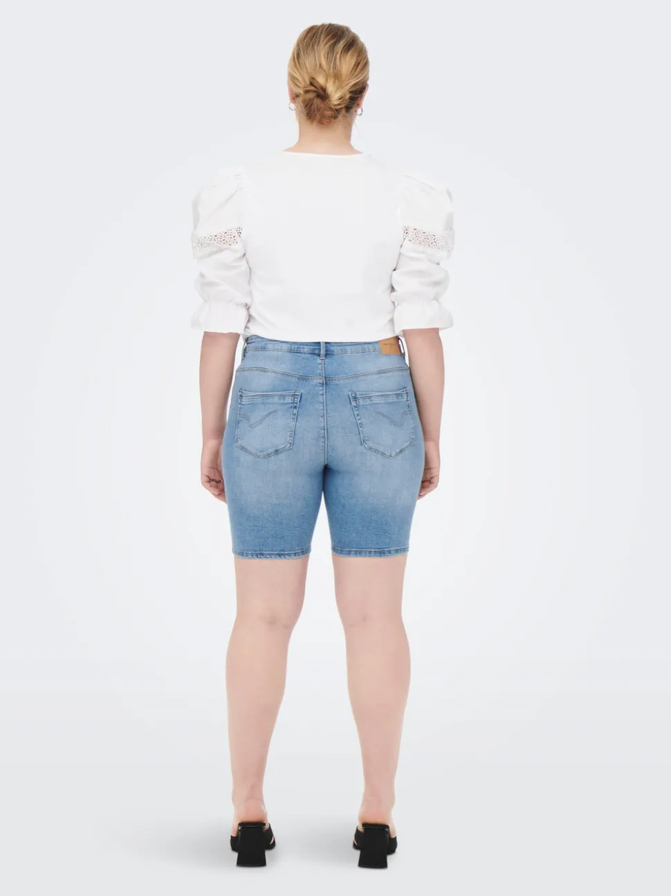 CARLAOLA Skinny Fit Denimshorts