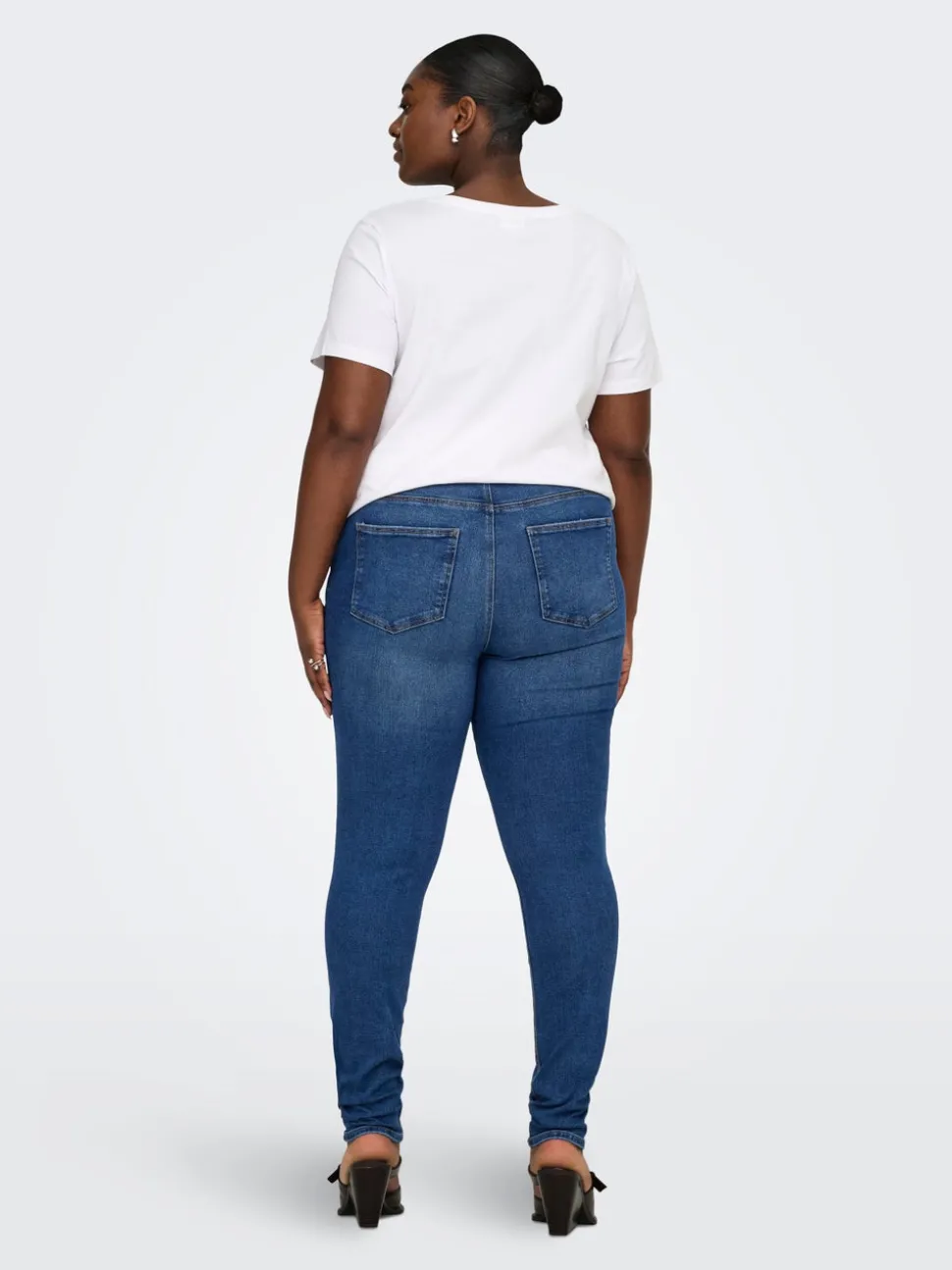 CARLOLA Medelhög midja Skinny Fit Jeans