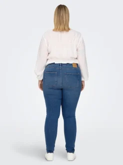 CARLUNA Hög midja Skinny Fit Jeans