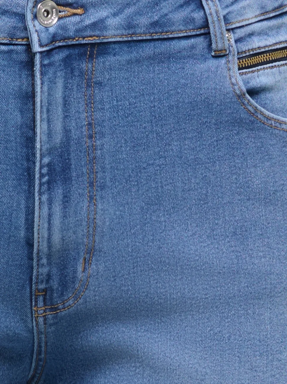CARMADISON Hög midja Vida ben Jeans