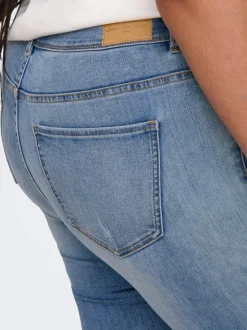 CARMAYA Hög midja Utsvängd passform Jeans