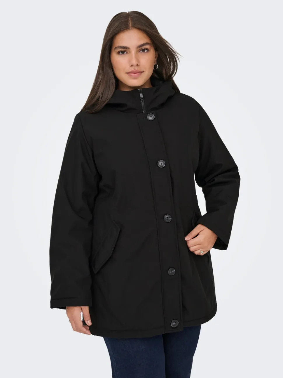 CAROLIVIA Lång parkas