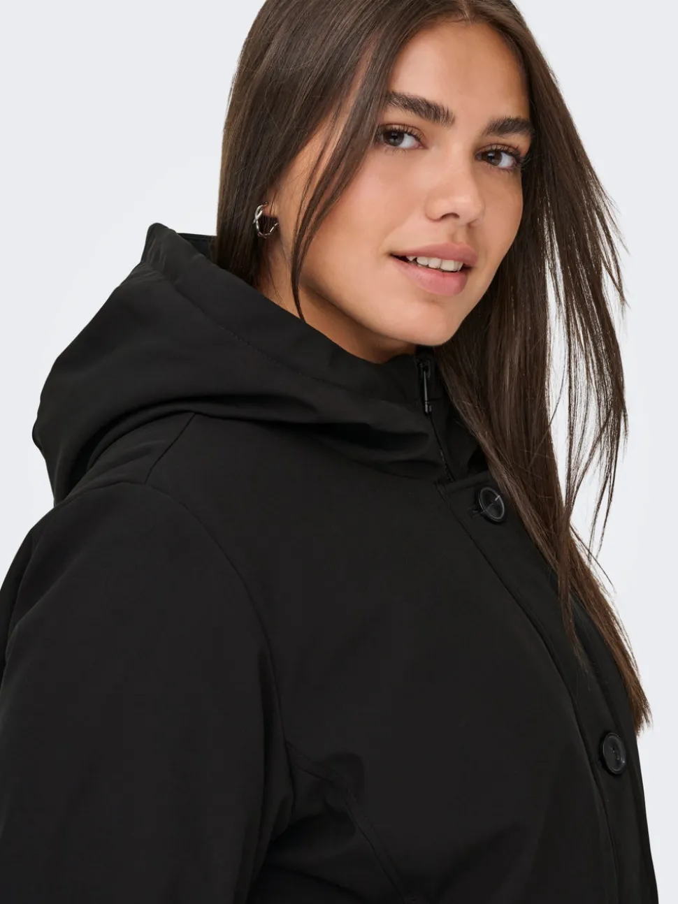CAROLIVIA Lång parkas