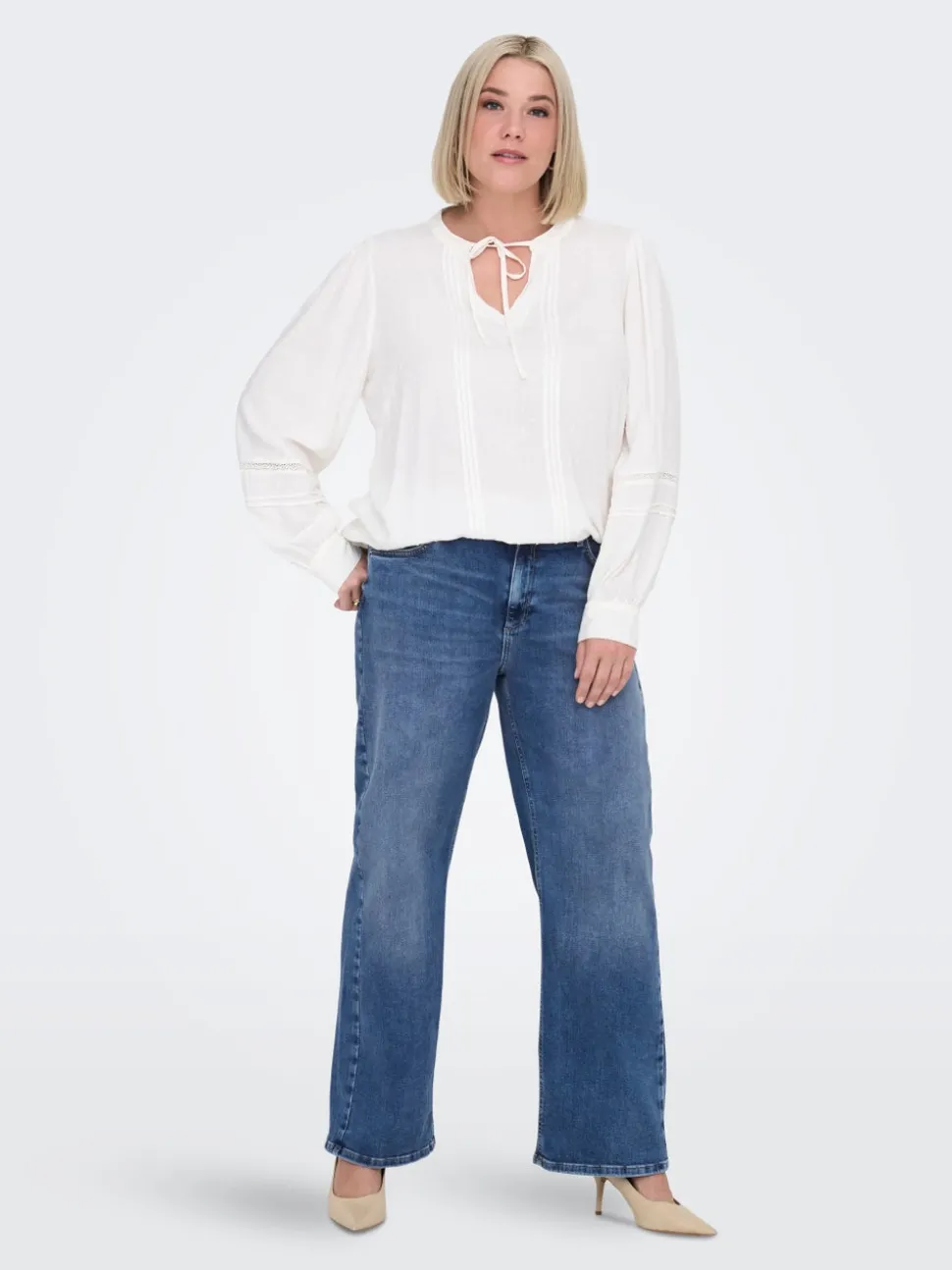 CARRADISON Hög midja Vida ben Jeans