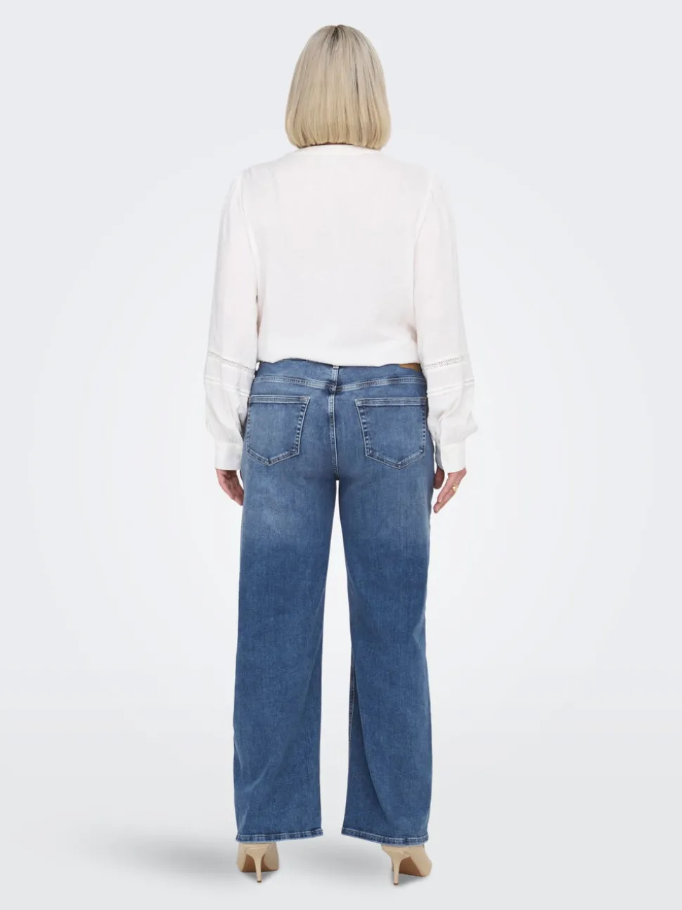 CARRADISON Hög midja Vida ben Jeans