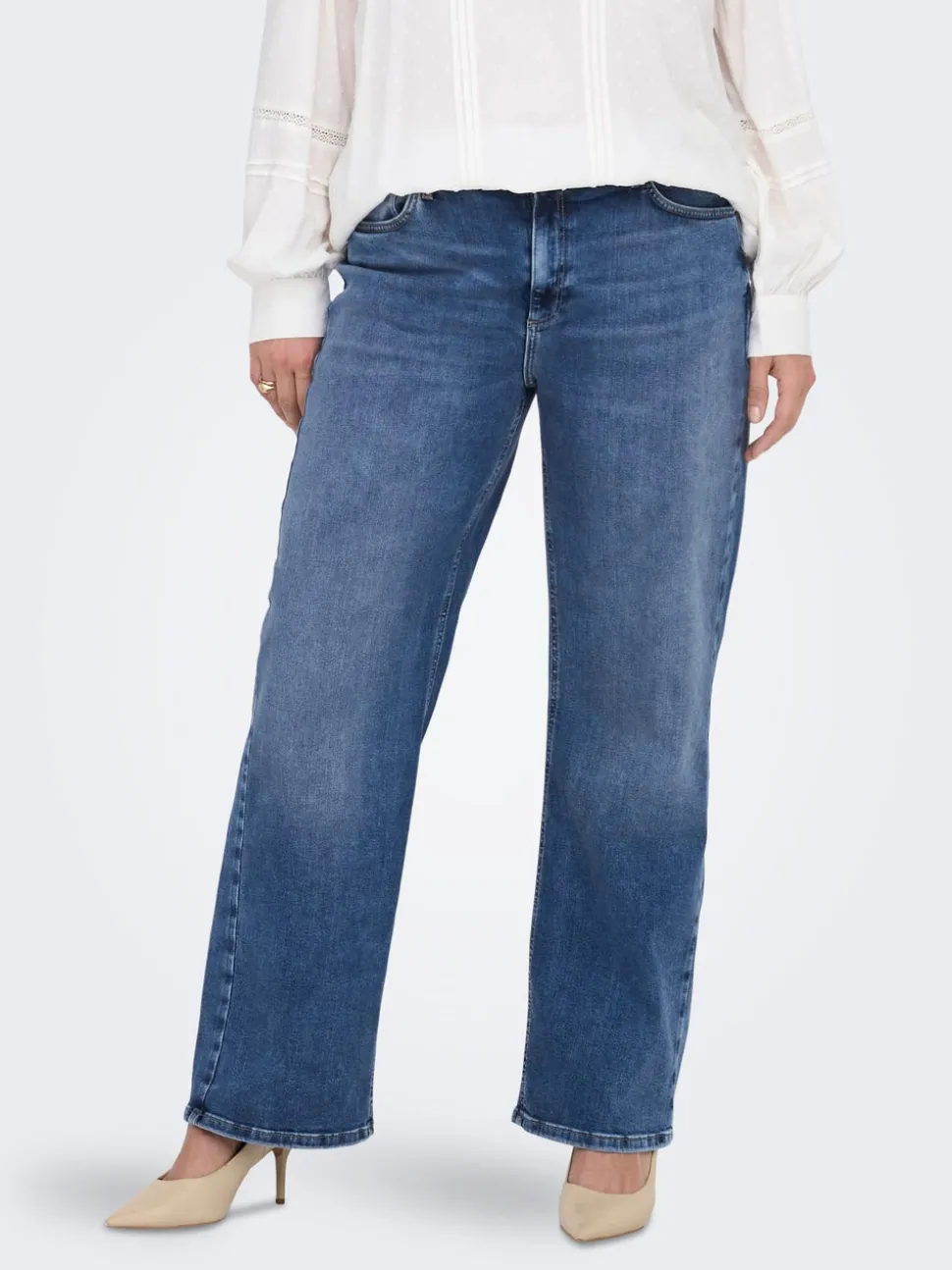 CARRADISON Hög midja Vida ben Jeans