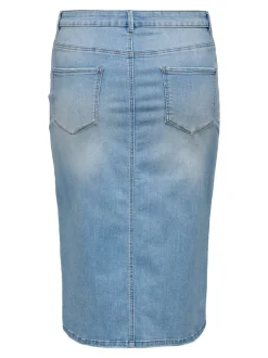 CARROSE Denim Jeanskjol Midikjol