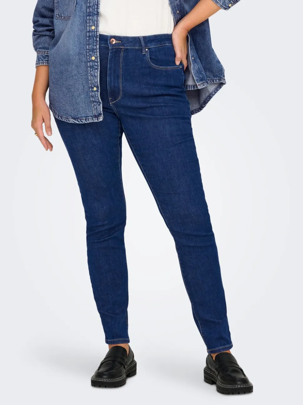 CARROSE Hög midja Skinny Fit Jeans