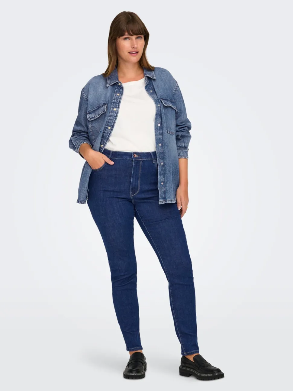 CARROSE Hög midja Skinny Fit Jeans