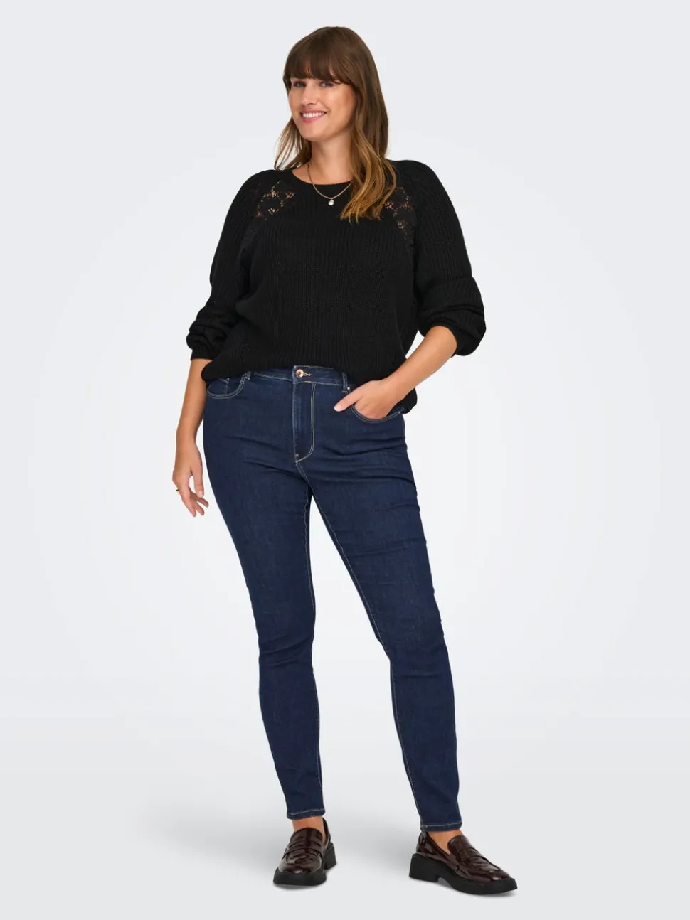 CARROSE Hög midja Skinny Fit Jeans