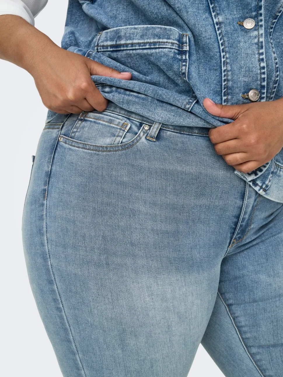 CARROSE Hög midja Skinny Fit Jeans