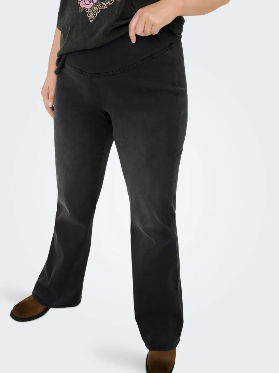CARROYAL Medelhög midja Utsvängd passform Jeans