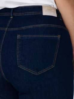 CARSALLY Hög midja Utsvängd passform Jeans