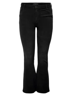 CARSALLY Hög midja Utsvängd passform Jeans