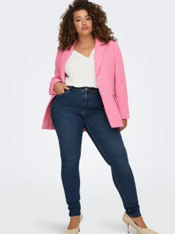CARSALLY Medelhög midja Skinny Fit Jeans