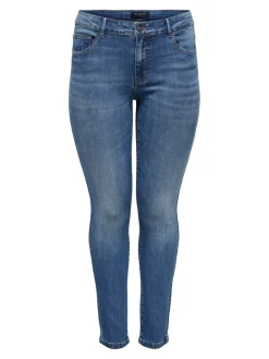 CARSALLY Medelhög midja Skinny Fit Jeans