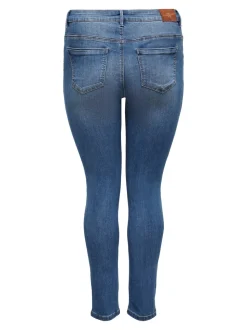 CARSALLY Medelhög midja Skinny Fit Jeans