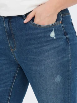 CARSALLY Medelhög midja Skinny Fit Jeans