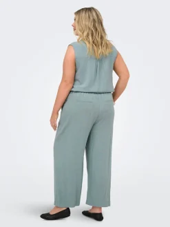 CARSIESTA Cropped Fit Linne Culottebyxor