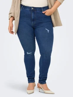 CARSNOW Hög midja Skinny Fit Jeans