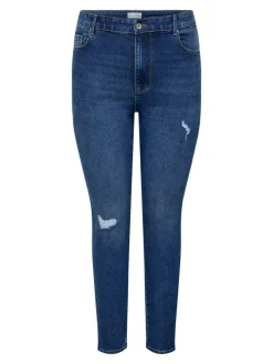 CARSNOW Hög midja Skinny Fit Jeans
