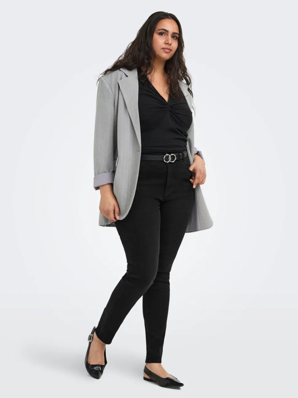 CARSNOW Superhög midja Skinny Fit Jeans