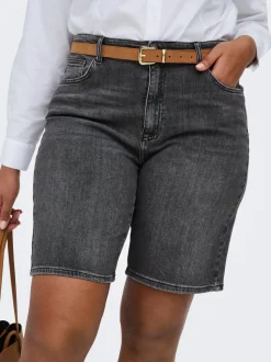 CARSONNY Hög midja Normal passform Denimshorts