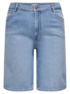CARSONNY Hög midja Normal passform Denimshorts