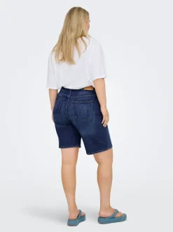 CARSONNY Hög midja Normal passform Denimshorts