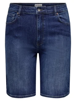 CARSONNY Hög midja Normal passform Denimshorts