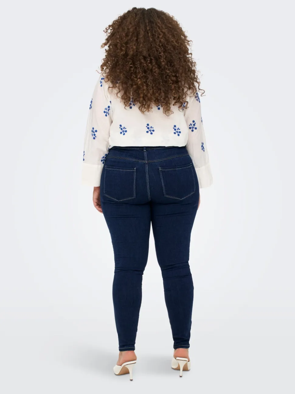 CARSTORM Hög midja Skinny Fit Jeans