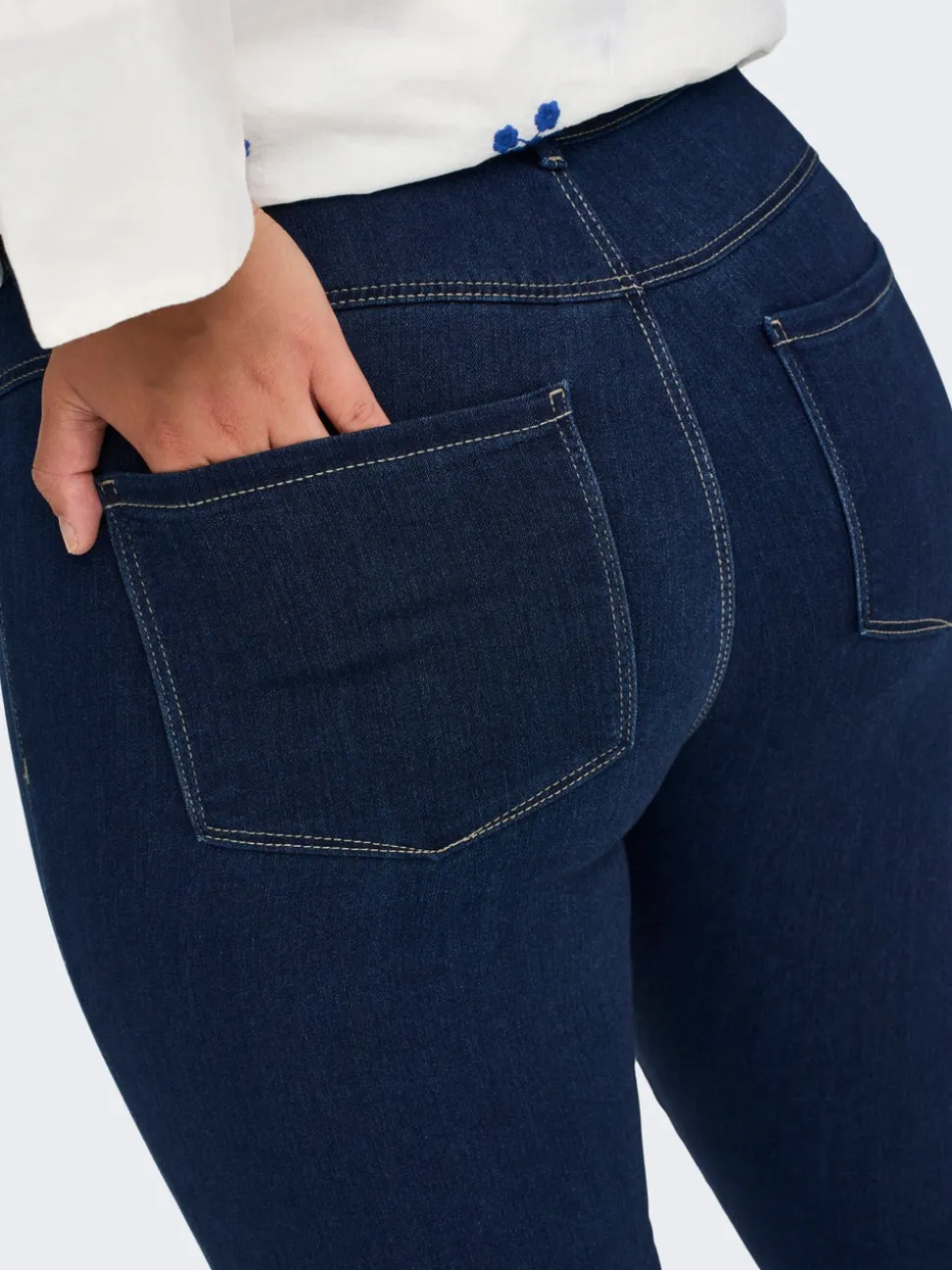 CARSTORM Hög midja Skinny Fit Jeans