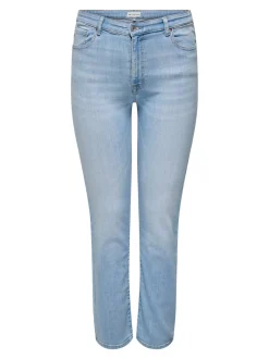 CARSUI Medelhög midja Slim Fit Jeans