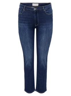 CARSUI Medelhög midja Slim Fit Jeans