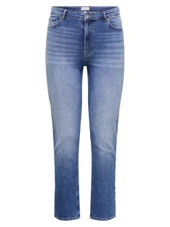 CARSUI Medelhög midja Slim Fit Jeans
